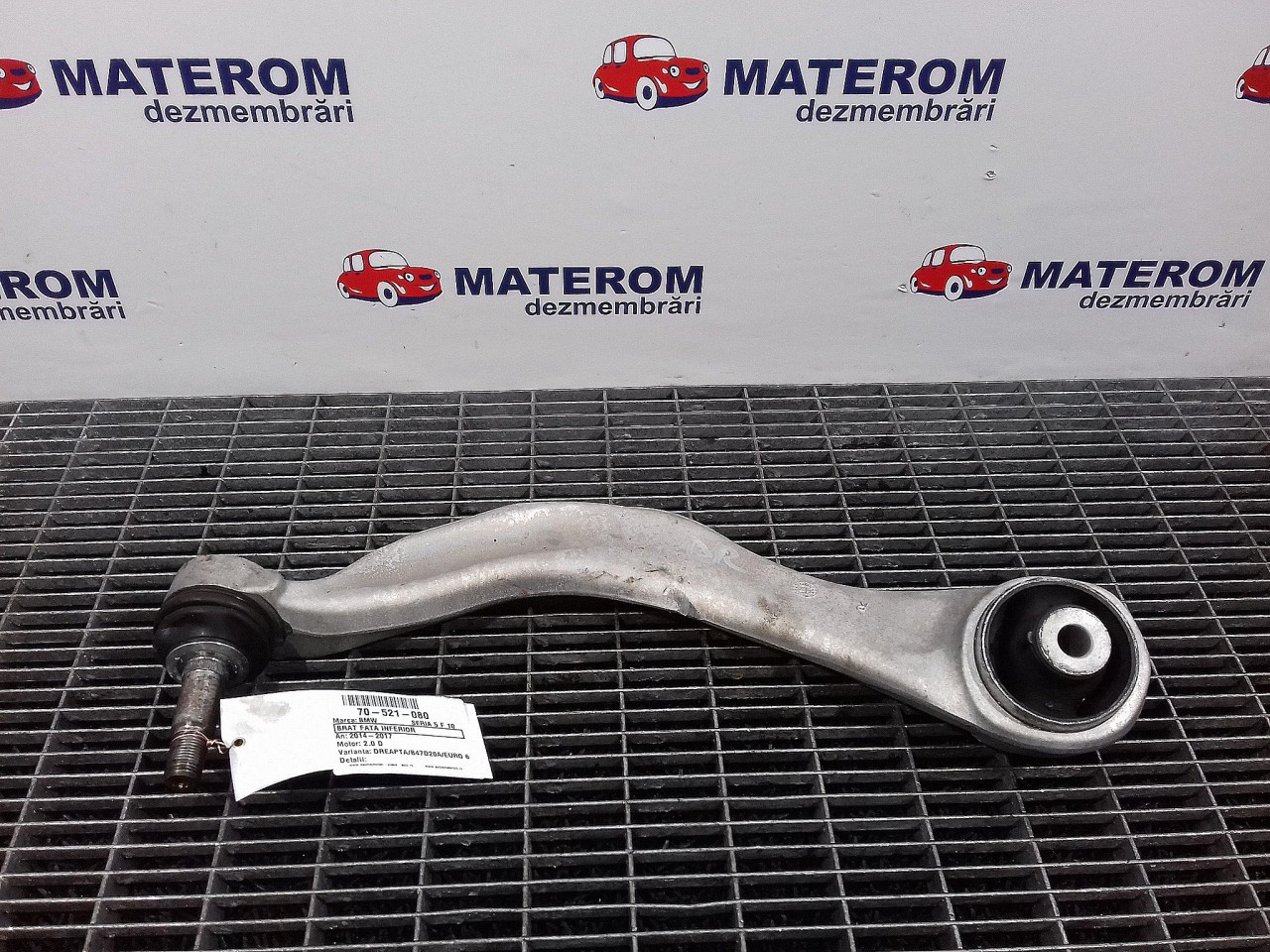 BRAT FATA INFERIOR DREAPTA BMW SERIA 5 F 10 2.0 D - (2014 2017)