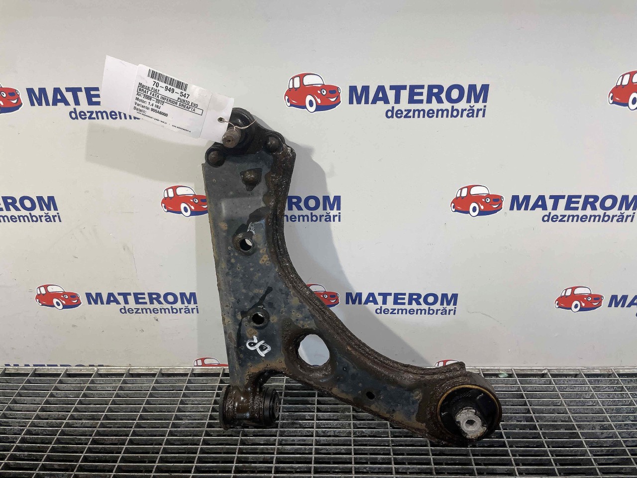 BRAT FATA INFERIOR DREAPTA FIAT PUNTO EVO 1.4 INJ - (2008 2012)
