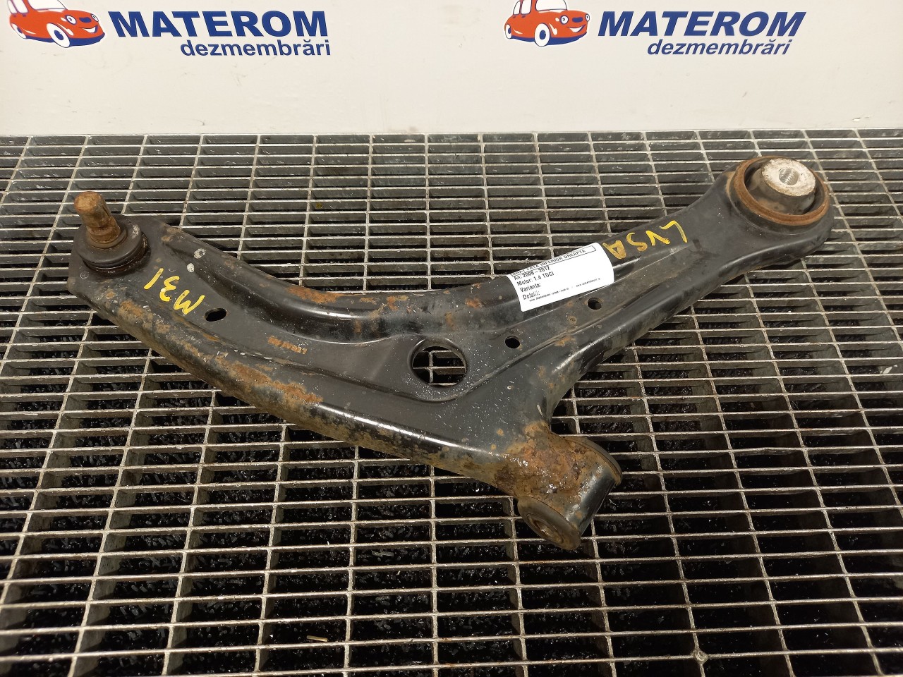 BRAT FATA INFERIOR DREAPTA FORD FIESTA 1.4 TDCI - (2008 2012)