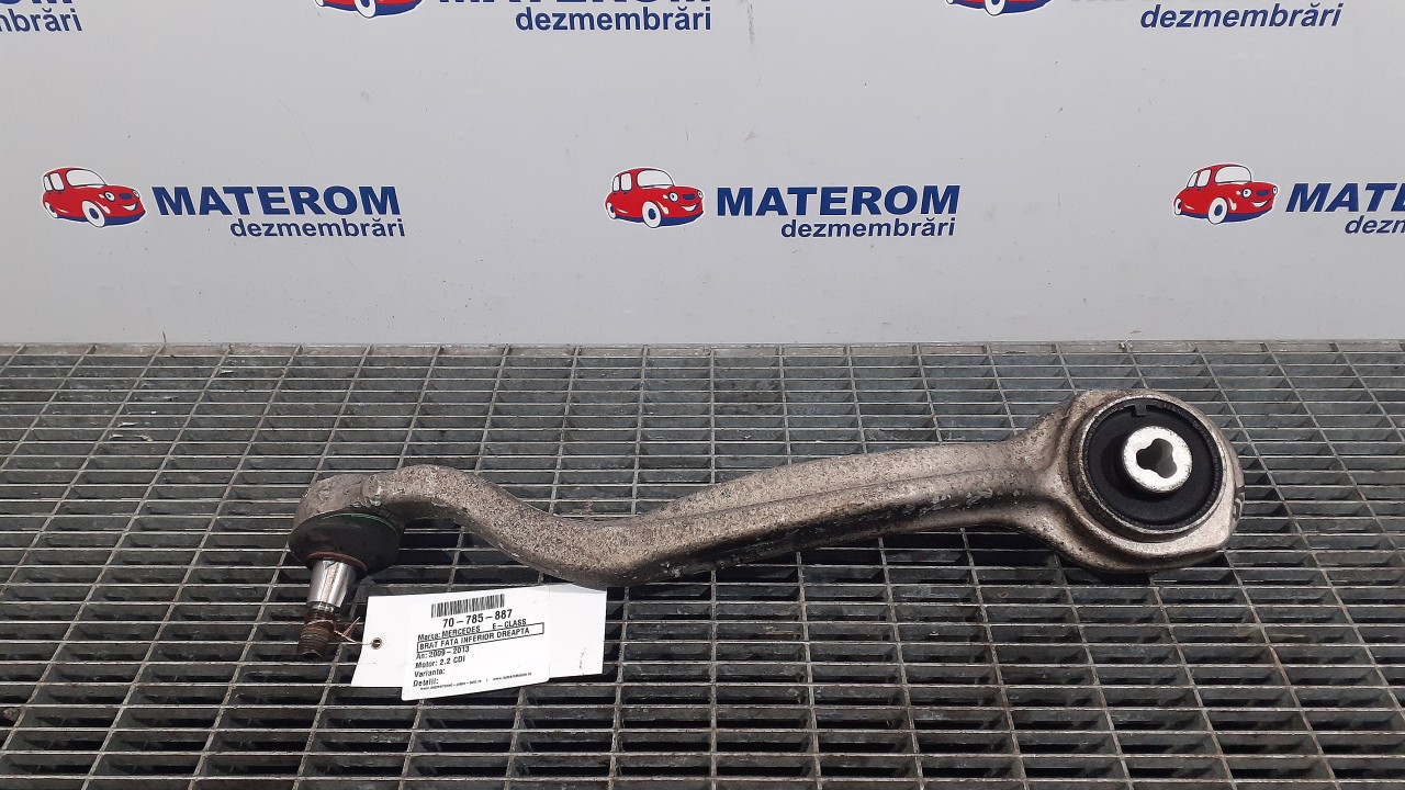 BRAT FATA INFERIOR DREAPTA MERCEDES E-CLASS 2.2 CDI - (2009 2013)