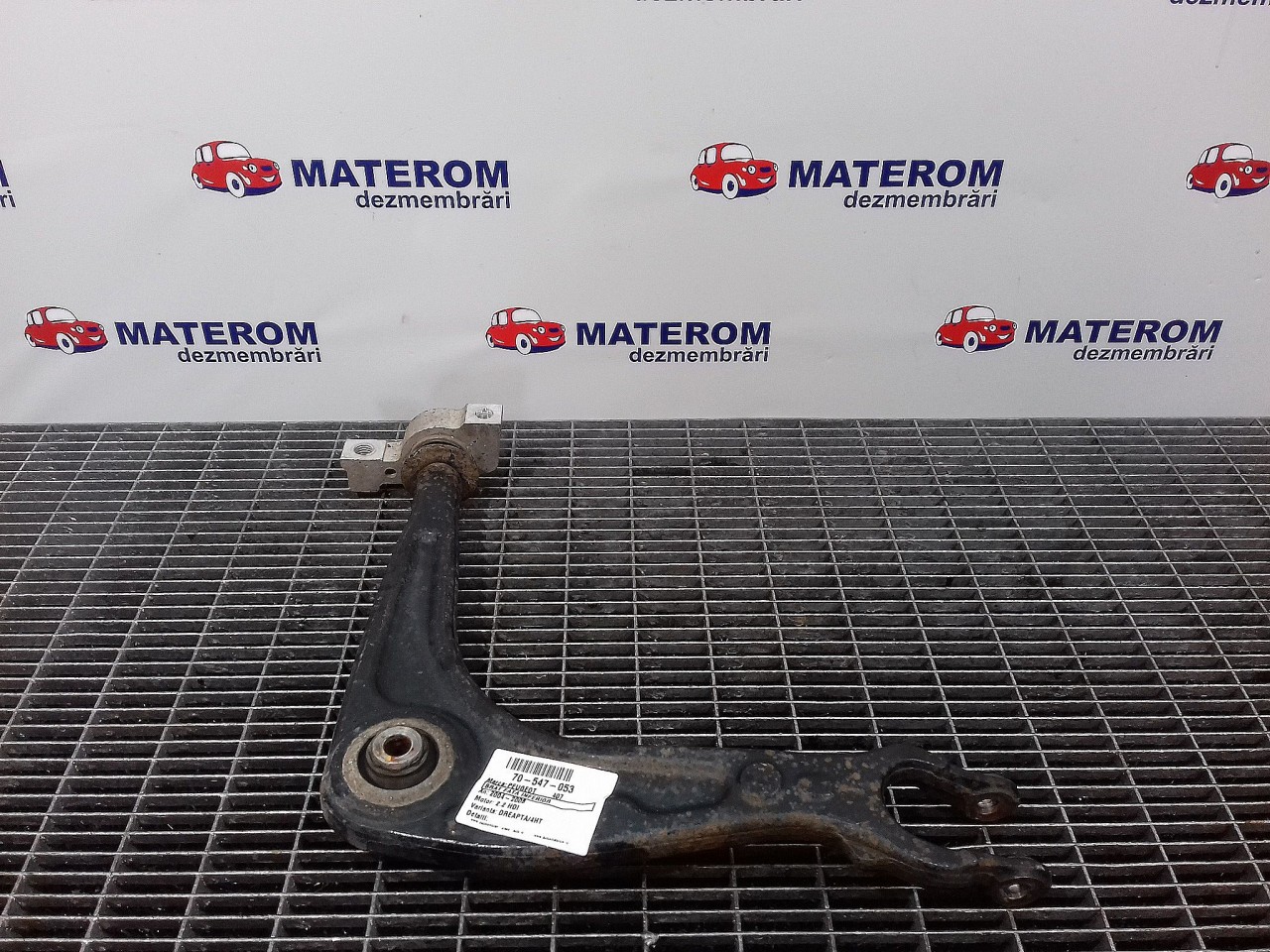 BRAT FATA INFERIOR DREAPTA PEUGEOT 407 407 2.2 HDI - (2004 2008)