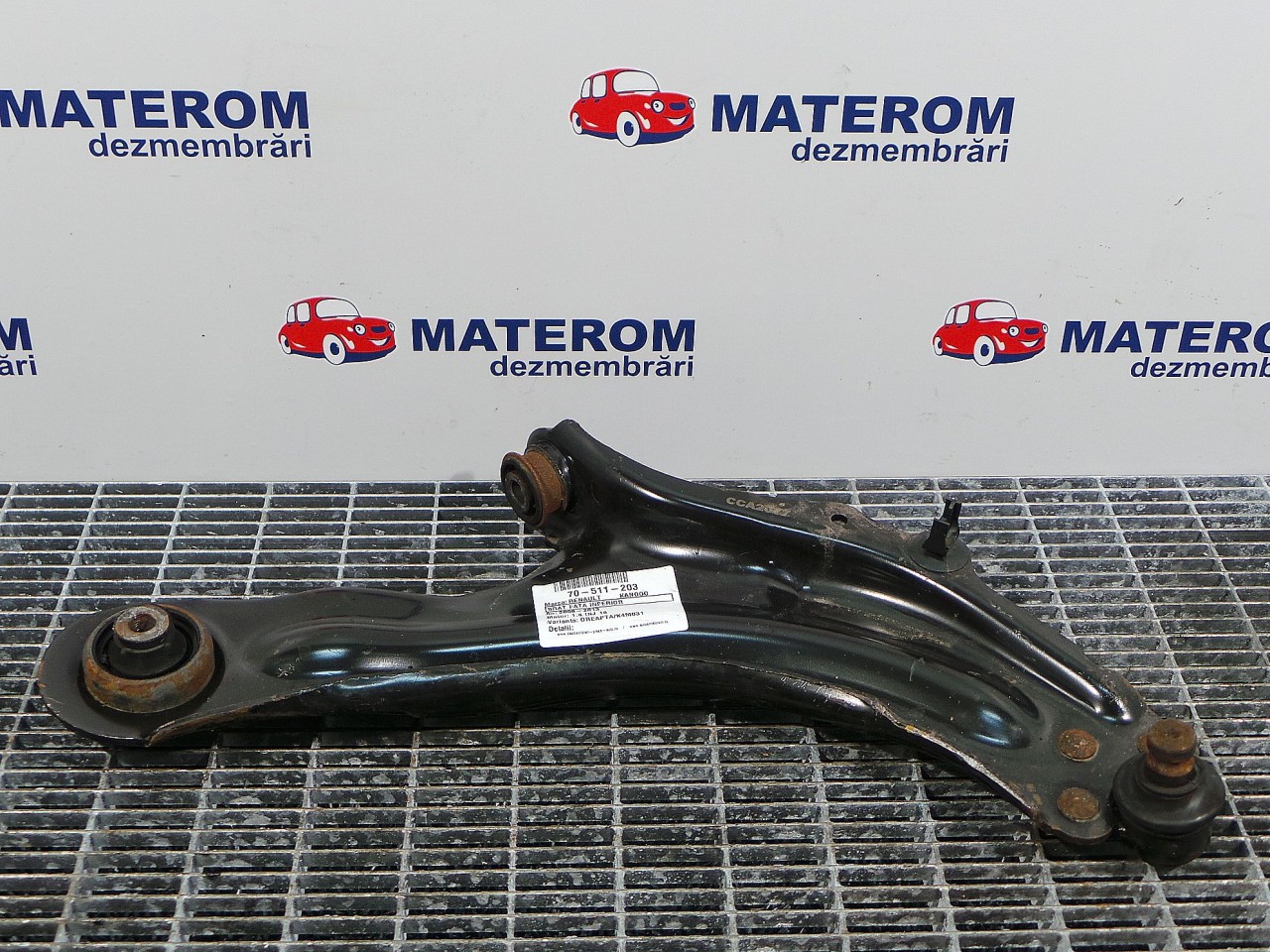 BRAT FATA INFERIOR DREAPTA RENAULT KANGOO 1.6 INJ 16V - (2008 2013)