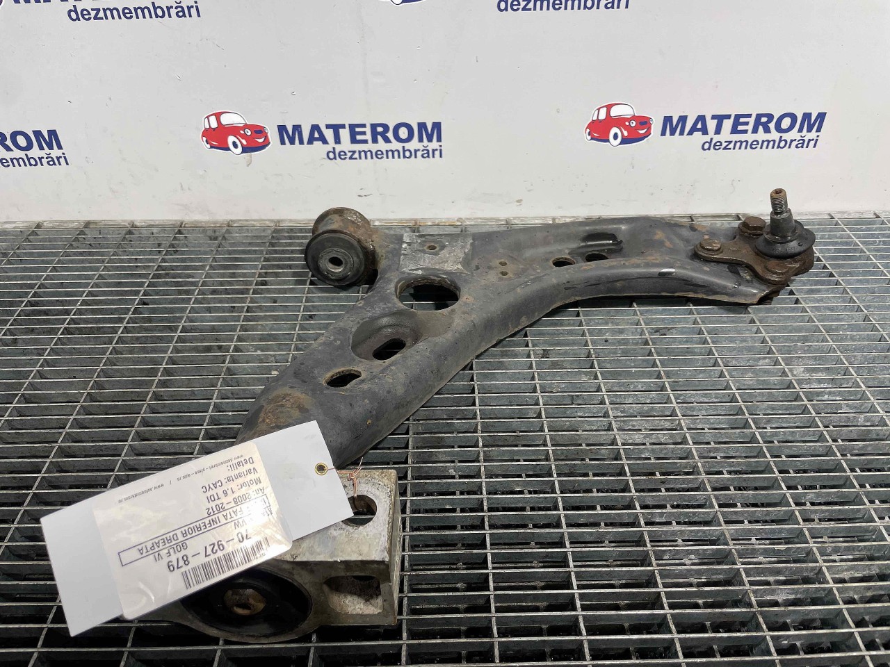 BRAT FATA INFERIOR DREAPTA VW GOLF VI 1.6 TDI - (2008 2012)