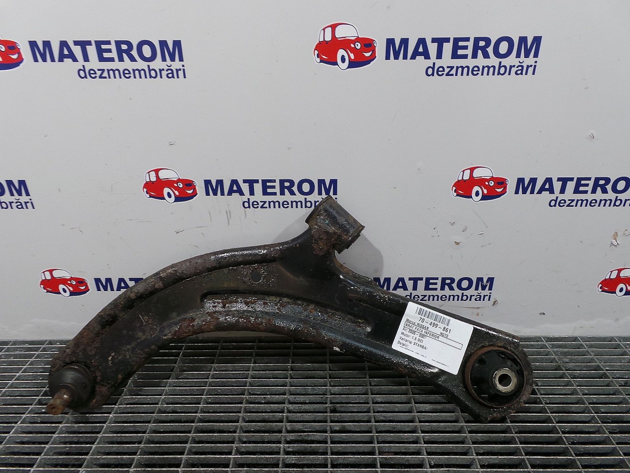 BRAT FATA INFERIOR STANGA NISSAN NOTE 1.5 DCI - (2005 2007)