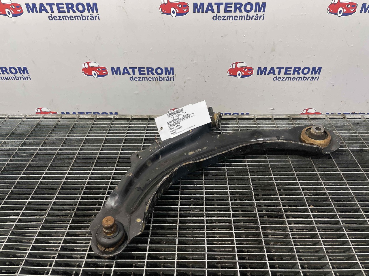 BRAT FATA INFERIOR STANGA RENAULT MEGANE MEGANE 1.9 DCI - (2005 2008)