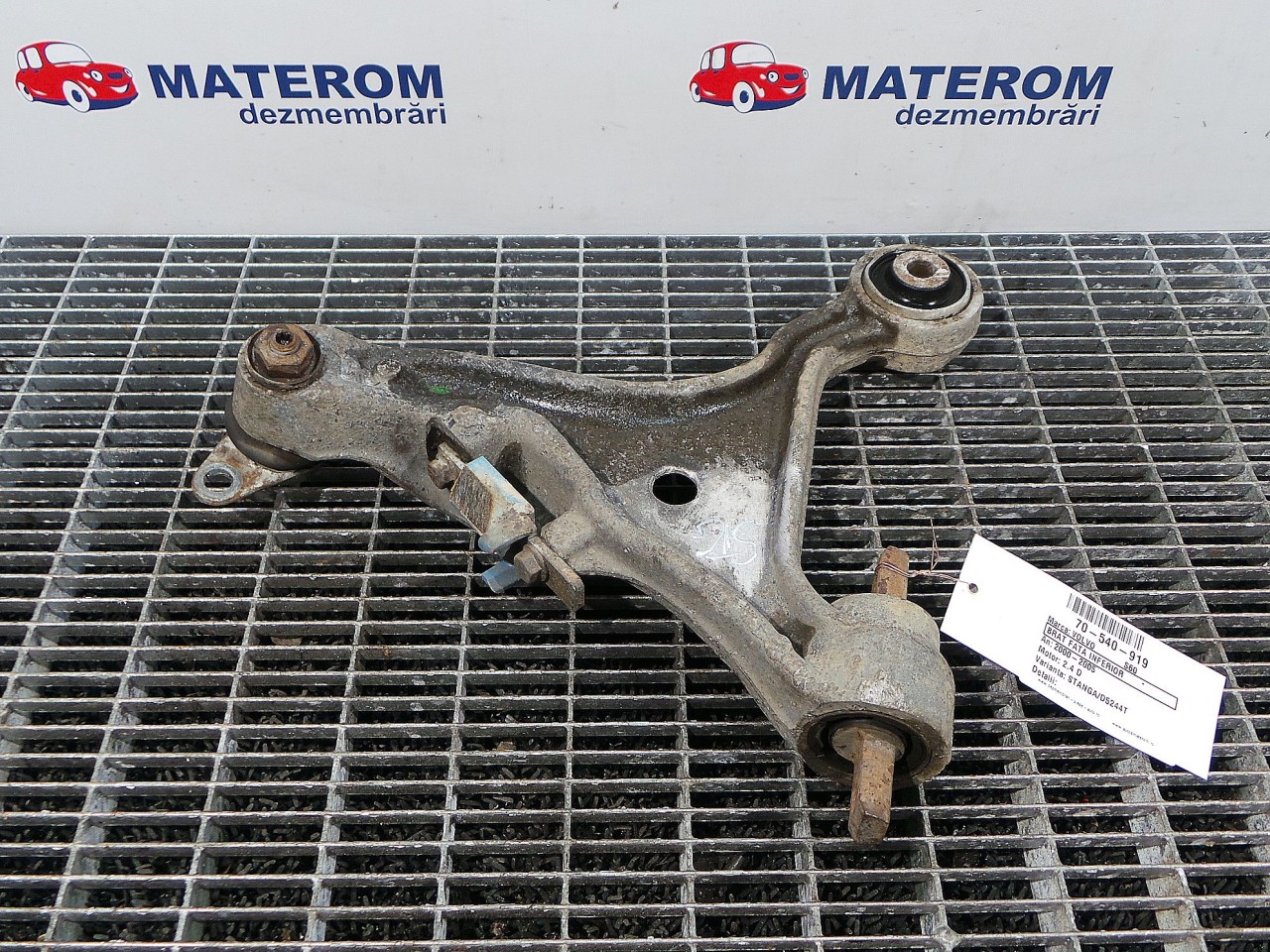 BRAT FATA INFERIOR STANGA VOLVO S60 S60 2.4 D - (2000 2005)