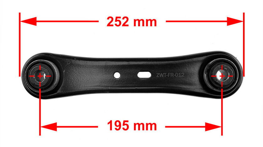 BRAT SPATE FORD MONDEO IV 07-, GALAXY 06- /LOWER L/R/ D?. CA?KOWITA 252MM.