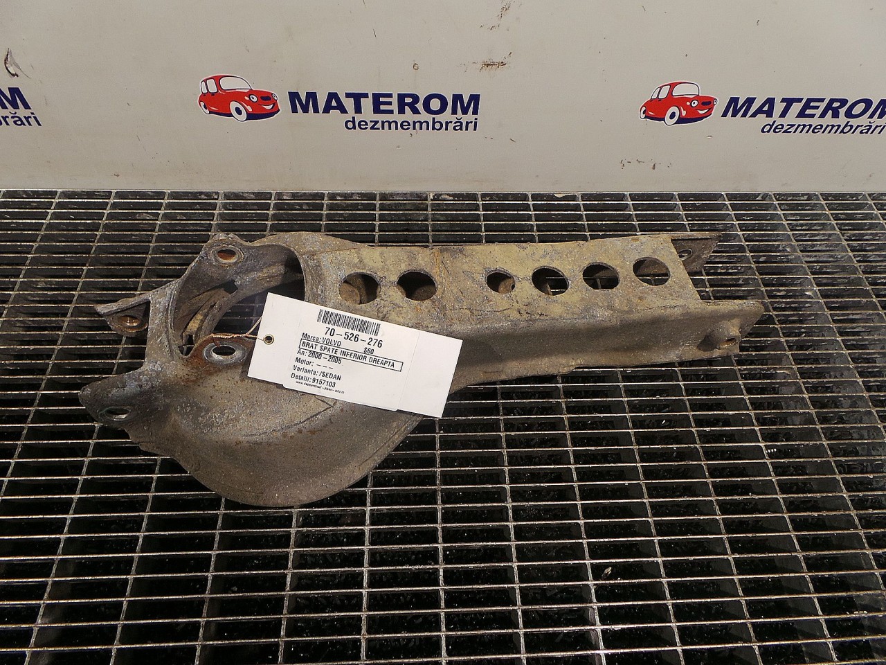 BRAT SPATE INFERIOR DREAPTA VOLVO S60 S60 - - (2000 2005)