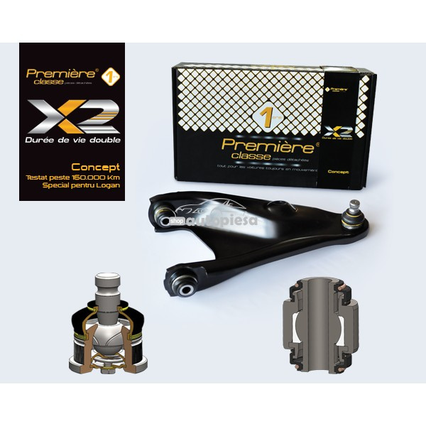 Brat, suspensie roata DACIA LOGAN (LS) (2004 - 2016) PREMIERE FDT.633 piesa NOUA