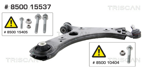 Brat, suspensie roata punte fata (850015537 TRI) FIAT,JEEP