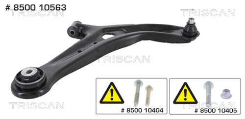 Brat, Suspensie Roata Triscan Ford 8500 10563