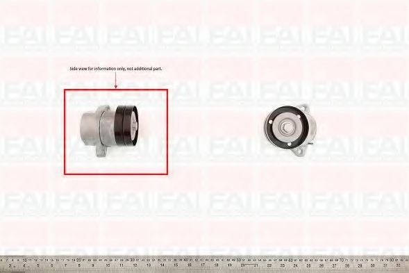 Brat tensionare, curea trapezoidala OPEL CORSA B (73, 78, 79) (1993 - 2002) FAI AutoParts T1009 piesa NOUA