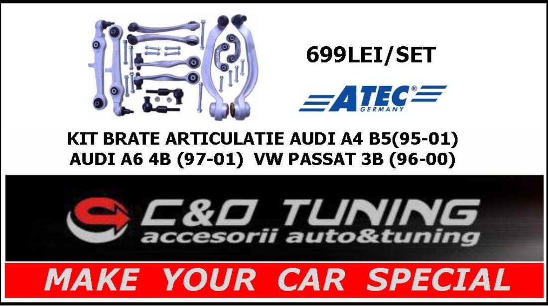 Brate/bascule/articulatii Audi A4 - Brate Audi A4 8E