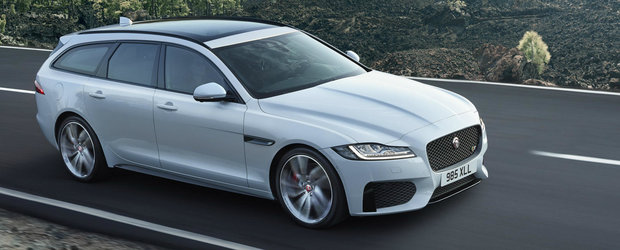 Break-urile premium au de azi un nou rival. Jaguar tocmai a lansat XF Sportbrake