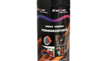 Breckner Spray Vopsea Negru Rezistent Termic Pentr...