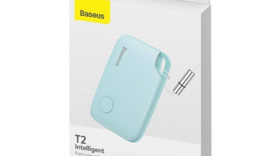 Breloc Cheie Inteligent Baseus T2 Mini Cu Key Finder Fără Fir Albastru ZLFDQT2-03