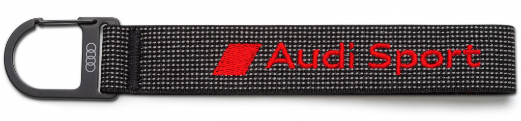 Breloc Cheie Oe Audi Sport Negru / Rosu 3182400400