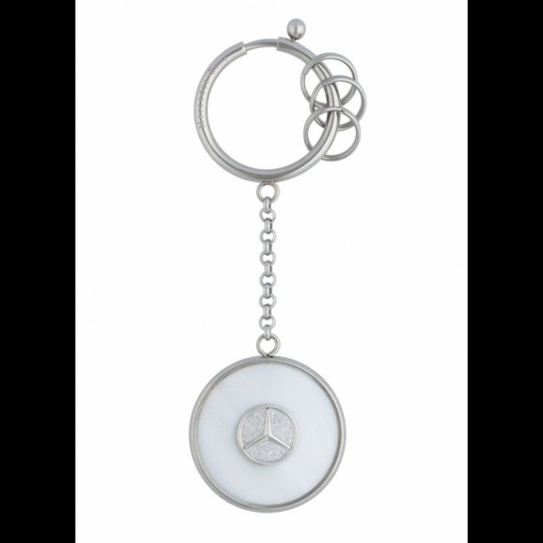 Breloc Cheie Oe Mercedes-Benz Praga Swarovski Argintiu B66956178