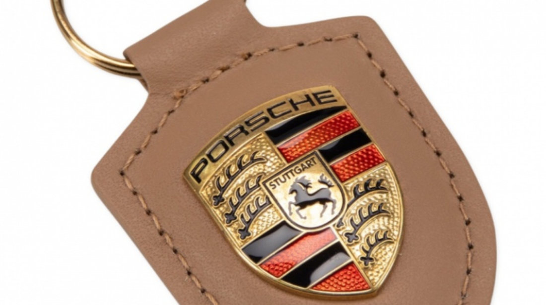 Breloc Cheie Porsche Bej