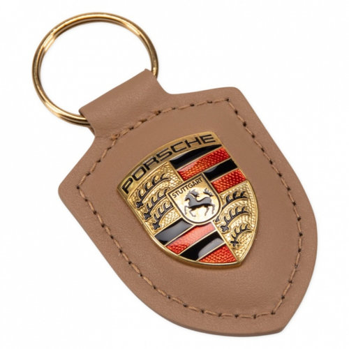 Breloc Cheie Porsche Bej