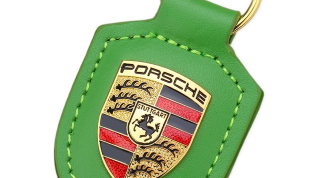 Breloc Cheie Porsche Verde