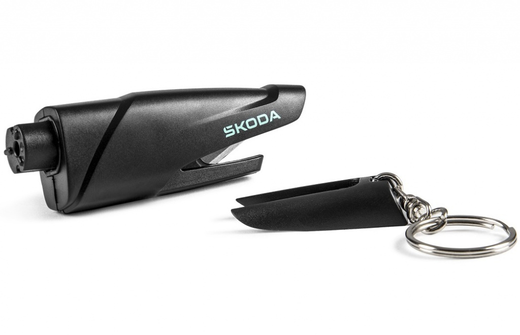 Breloc De Salvare Oe Skoda Negru 6U0087010