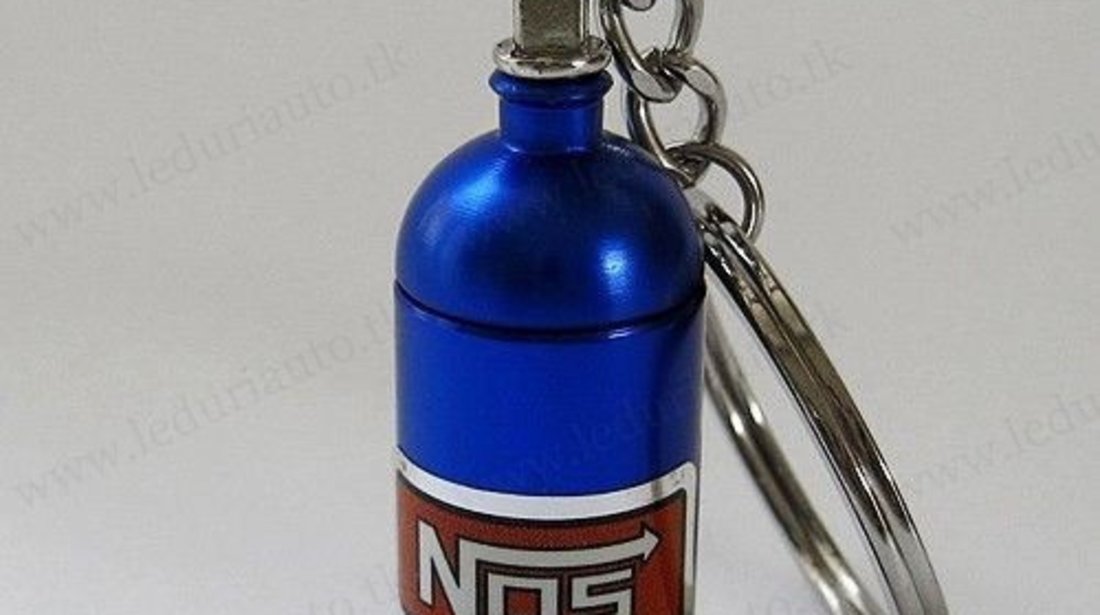 Breloc mini Butelie NOS Nitrous Oxide Systems NITRO