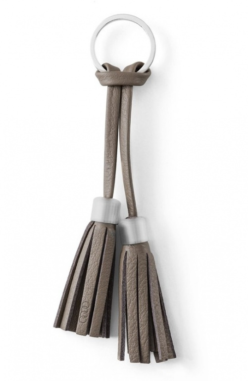 Breloc Oe Audi Piele Vaca Gri 3181700200