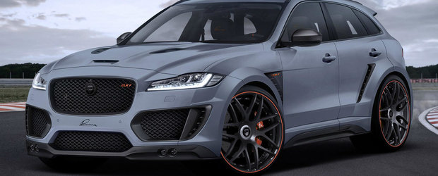 Britanicii l-au vrut elegant, nemtii i-au pus jante pe 24". Uite primul tuning pentru noul Jaguar F-Pace