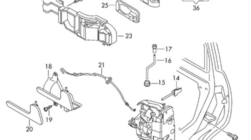 Broasca dreapta fata Volkswagen Transporter T5 bus 2007 alb OEM 3B1837016BR