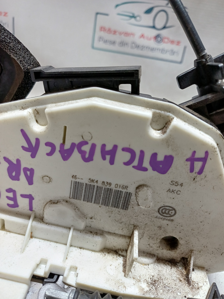Broasca dreapta spate Seat Leon Hatchback - Motorina 2015, 5K4839016R
