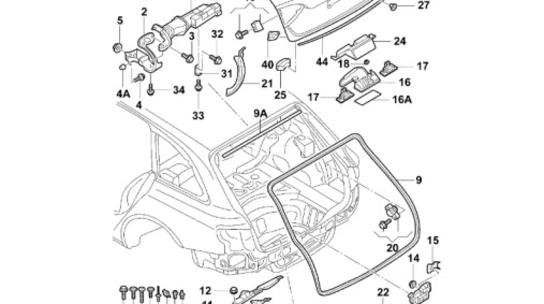 Broasca haion ​Audi A6 C7 (4G5) avant 2013 3.0 TDI OEM 8R0827505