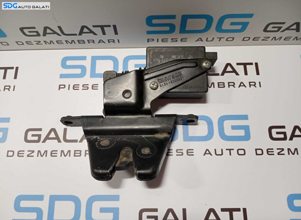 Broasca Incuietoare Completa cu Actuator Switch Capota Portbagaj BMW Seria 5 E39 1995 - 2003 Cod 8236897 8377569 [B3338]