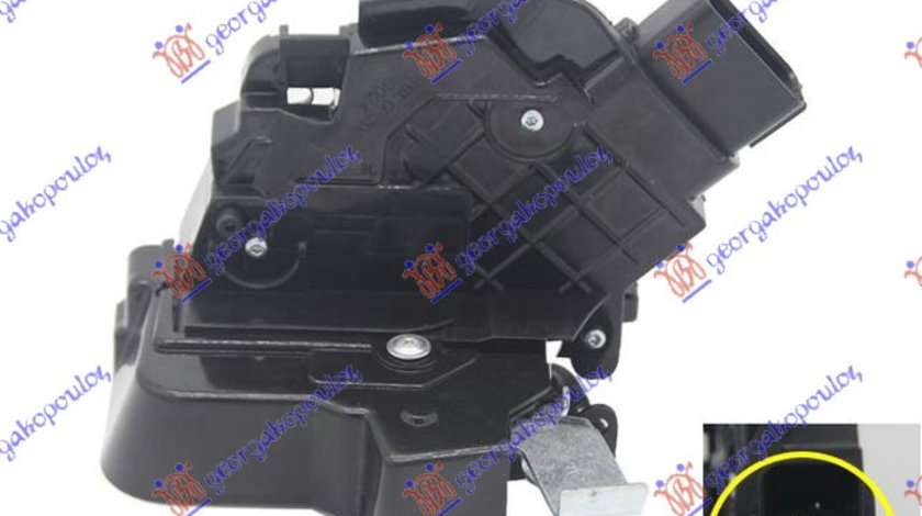 Broasca//Incuietoare Usa Electrica Spate Alb Dreapta Ford Focus C-MAX 2007 2008 2009 2010