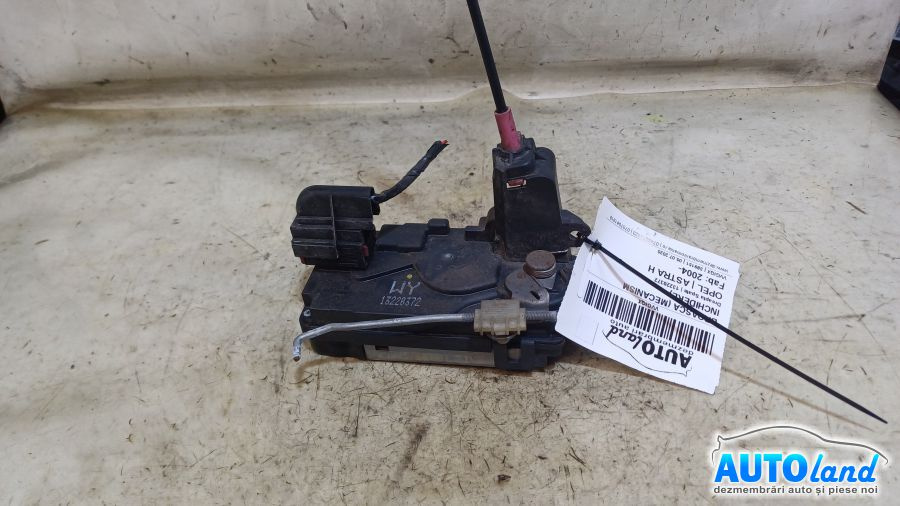 Broasca mecanism Inchidere 13220372 Dreapta Spate Opel ASTRA H 2004