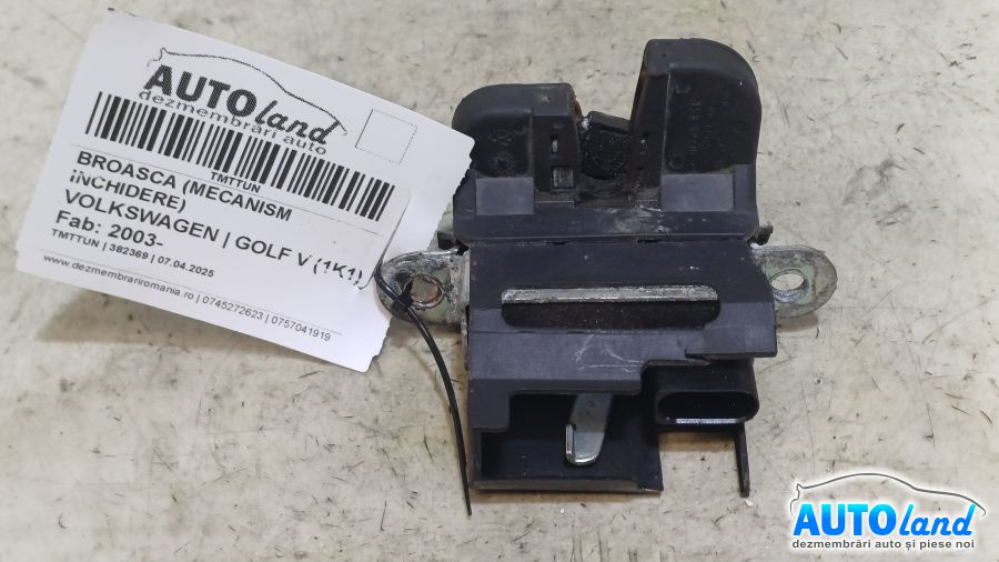 Broasca mecanism Inchidere 1k6827505 Volkswagen GOLF V 1K1 2003