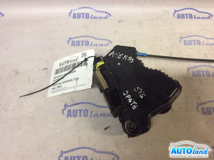 Broasca mecanism Inchidere 2/4 Pini Toyota AVENSIS T25 2003