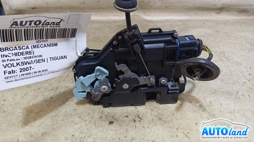 Broasca mecanism Inchidere 3d2837015k Stanga Fata,uk Volkswagen TIGUAN 2007