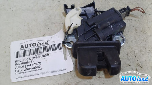 Broasca mecanism Inchidere 4f5827505d Haion Audi A4 8EC 2004-2008