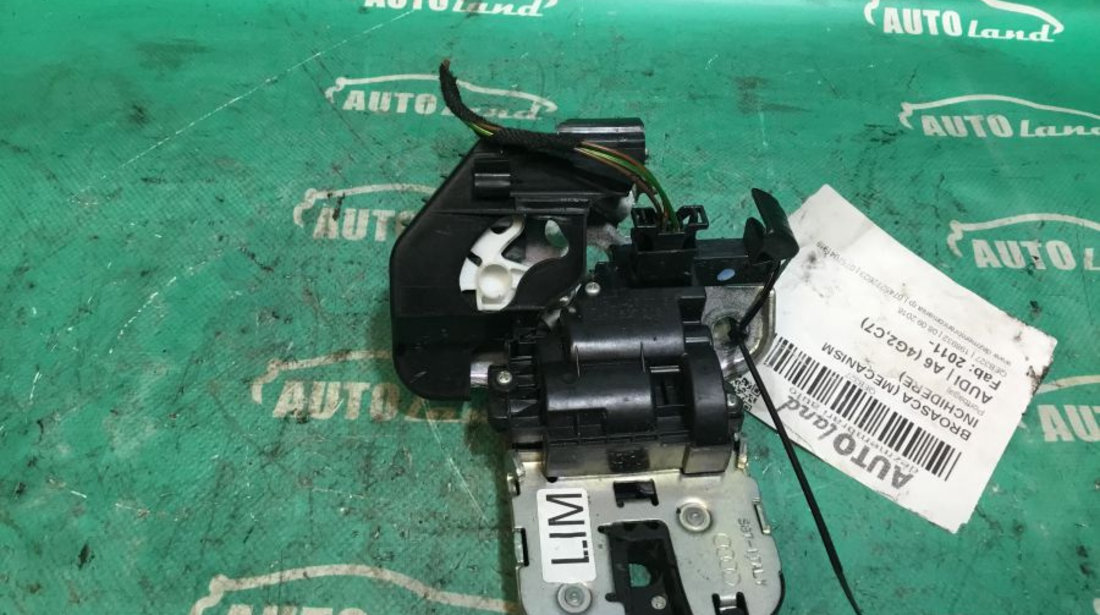 Broasca mecanism Inchidere 4ho827505a Portbagaj Audi A6 4G2,C7 2011