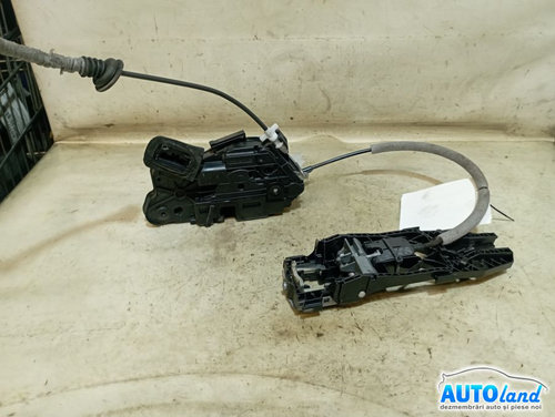 Broasca mecanism Inchidere 5k1837015b Stanga Fata + Suport Maner Volkswagen POLO 6R 2009