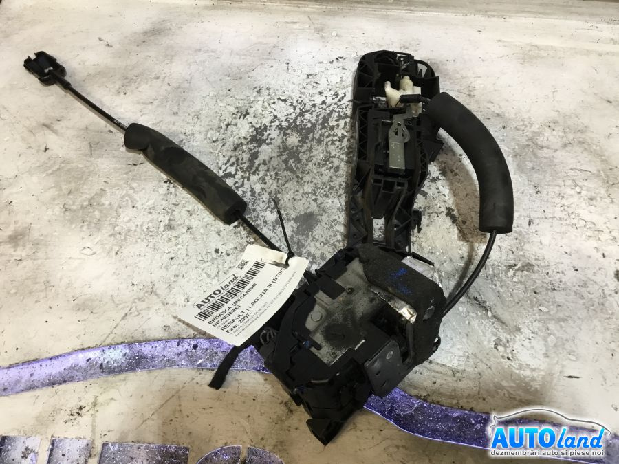 Broasca mecanism Inchidere 825000001r Dreapta Spate Renault LAGUNA III BT0/1 2007