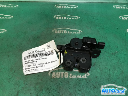 Broasca mecanism Inchidere 846300003r Haion Renault MEGANE III Coupe-Cabriolet DZ0/1 2008