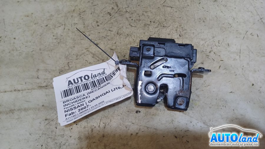 Broasca mecanism Inchidere 90502 Facelift Haion Nissan QASHQAI J10,JJ10 2007