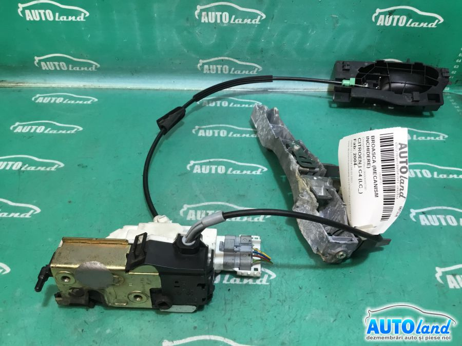 Broasca mecanism Inchidere 9660699780 Dreapta Fata,6 Pini Citroen C4 LC 2004