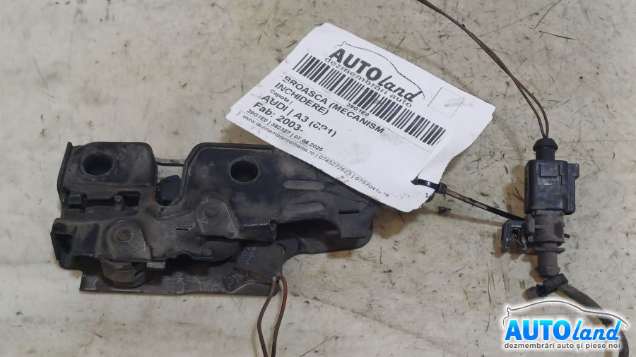 Broasca mecanism Inchidere Capota Audi A3 8P 2003