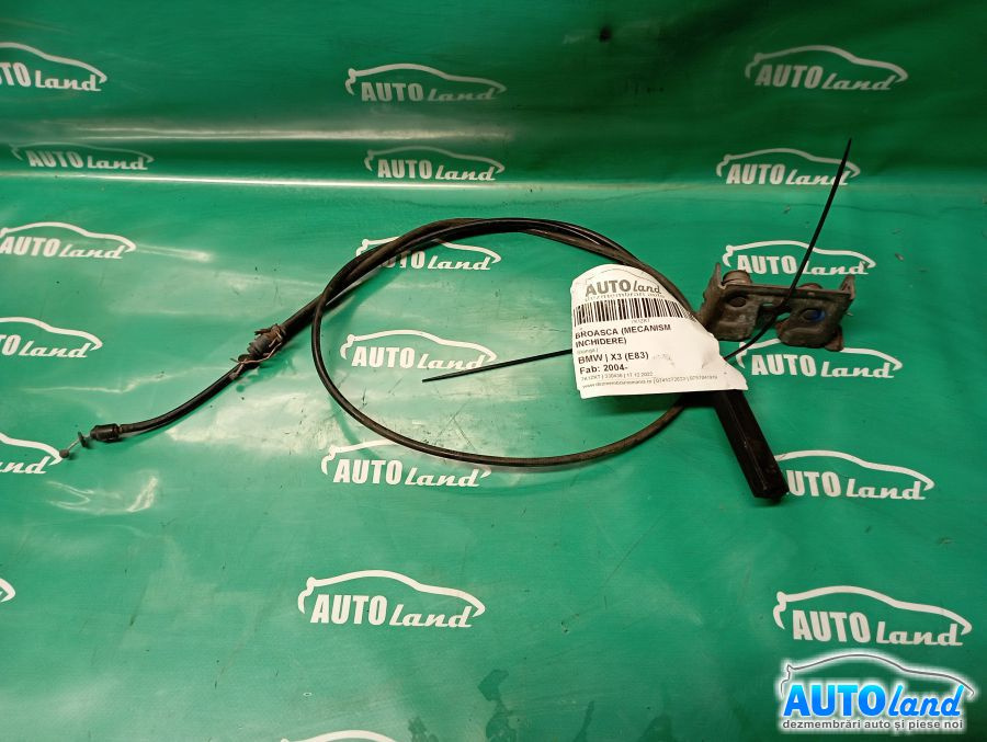 Broasca mecanism Inchidere Capota,stanga BMW X3 E83 2004