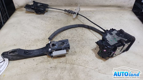 Broasca mecanism Inchidere Dreapta Fata cu Suport Maner si Maner Usa Nissan QASHQAI J10,JJ10 2007
