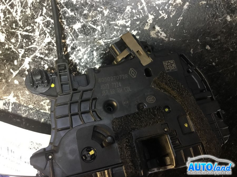 Broasca mecanism Inchidere Dreapta Spate Renault CAPTUR 2013