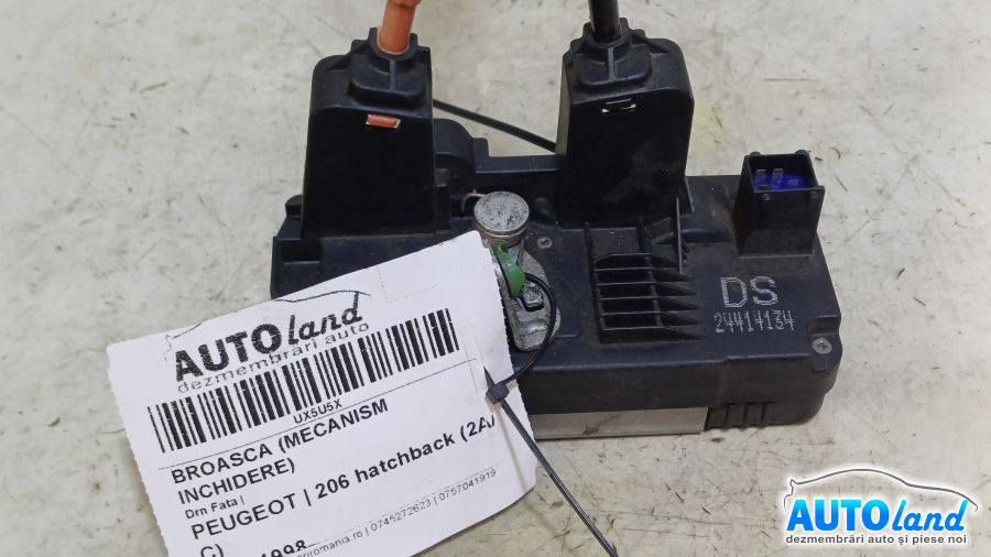 Broasca mecanism Inchidere Drn Fata Peugeot 206 hatchback 2A/C 1998